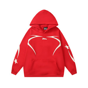 Hellstar Track Hoodie – Red