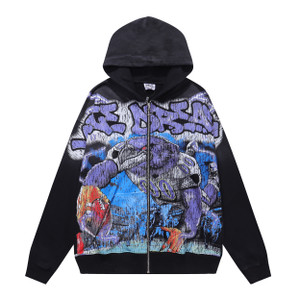 Valley Dreams Graffiti Zip Hoodie