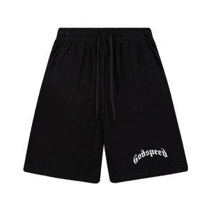 Godspeed Logo Sweat Shorts - Black
