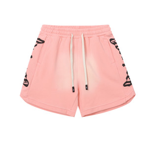 Godspeed Washed Sweat Shorts- Pink