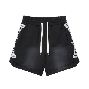 Godspeed Washed Sweat Shorts- Black