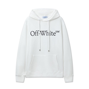 White Off-White™ Logo Hoodie