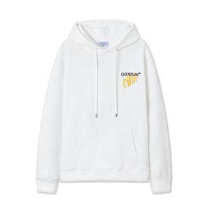 Off-White™ White Brush Arrow Hoodie