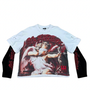Life Hustlers Heaven's Embrace Layered Tee