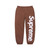 Supreme Classic Logo Sweatpants Brown