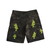 Chrome Hearts Cross Patch Carpenter Shorts Camo Green