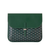 Goyard Belvedere PM Messenger Bag (Green Leather Flap)