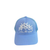 Amiri Bones Logo Trucker Hat Light Blue