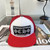 Chrome Hearts Hollywood USA Trucker Hat Red/White