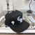 Chrome Hearts CH Logo Trucker Hat Black/White