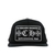 Chrome Hearts Hollywood USA Trucker Hat Black/White
