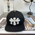 Chrome Hearts Triple Cross Trucker Hat Black/White