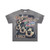 DUAA Grey Vintage Soccer Graphic T-Shirt