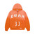 DUAA Orange Gradient "DUAA 33" Zip Hoodie