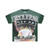 DUAA Green Rhinestone Graphic T-Shirt
