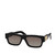 Chrome Hearts Black Rectangle Sunglasses