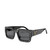 Louis Vuitton Rhinestone Square Sunglasses