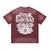 LOST INTRICACY Crystal Logo Tee - Burgundy