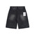 Valley Rhinestone Mesh Shorts Black
