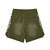 Washed Sweat Shorts- Olive