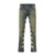 Washed Flared Jeans (Olive Fade)