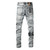 Ksubi Vintage Grey Embroidered Jeans