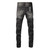 Ksubi Van Winkle Grey Distressed Jeans