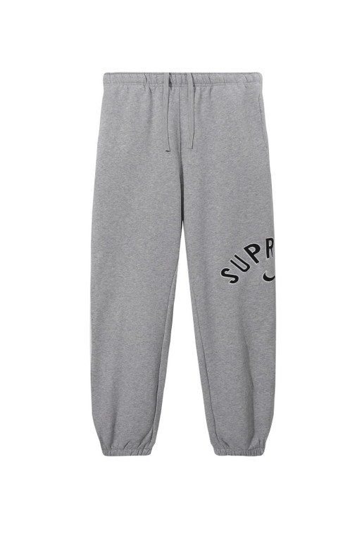 Supreme Split Arc Sweatpants Heather Grey