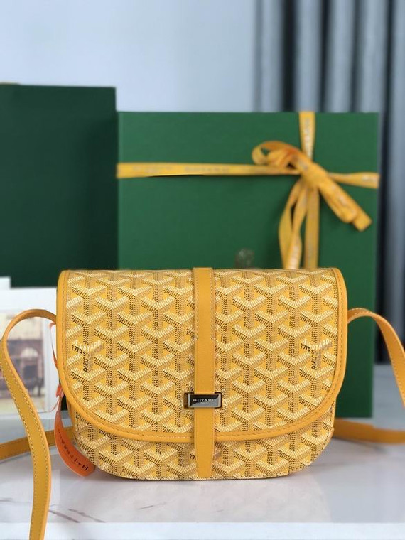 Goyard Belvedere PM Messenger Bag (Yellow)