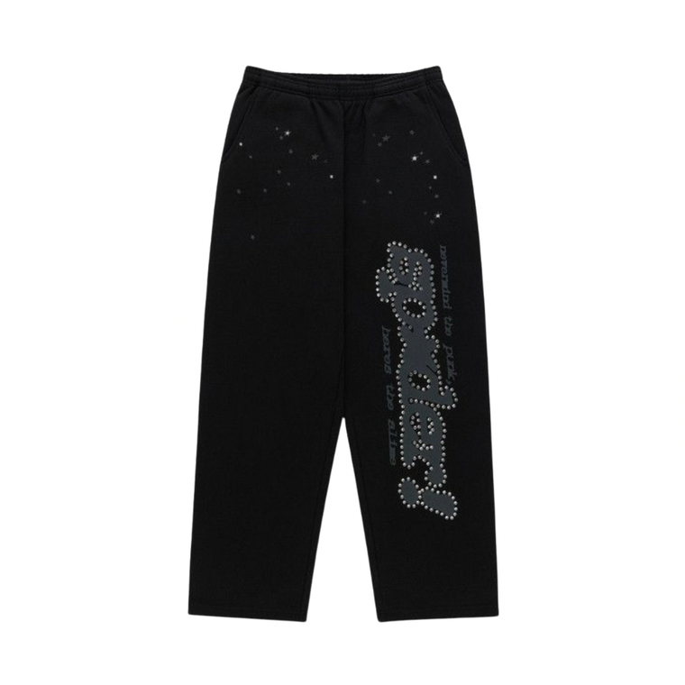 Sp5der Sweatpants – Black/Charcoal