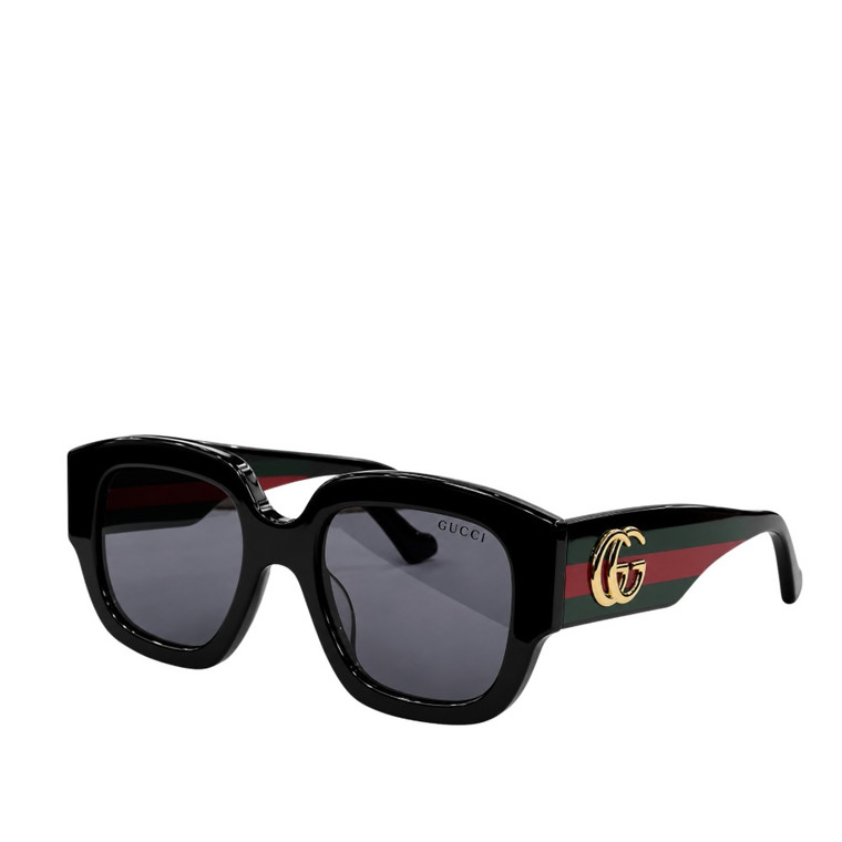 Gucci GG Web Square Sunglasses