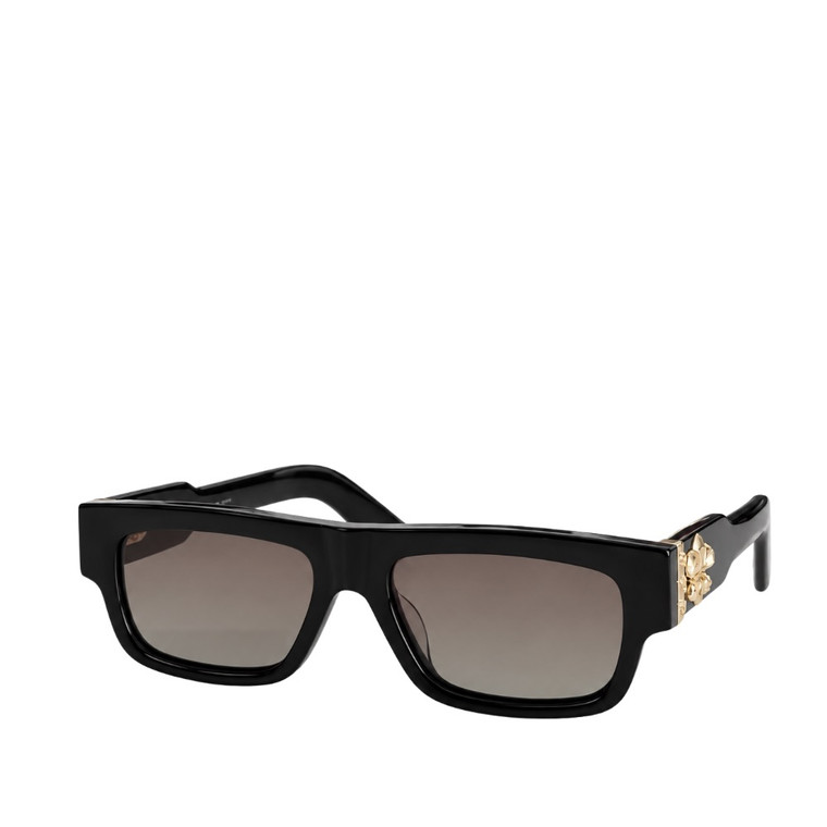 Chrome Hearts Black Rectangle Sunglasses