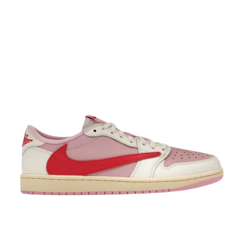 AJ 1 Retro Low x Travis Scott “Sail Tropical Pink”