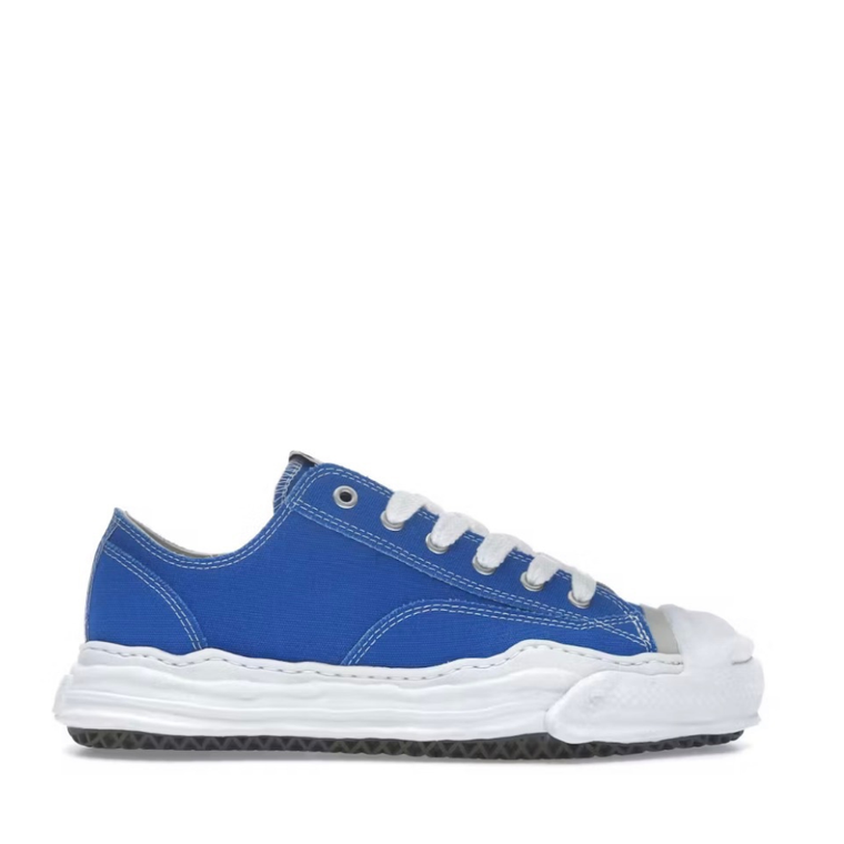 Maison Mihara Yasuhiro Peterson OG Sole Canvas Low Blue