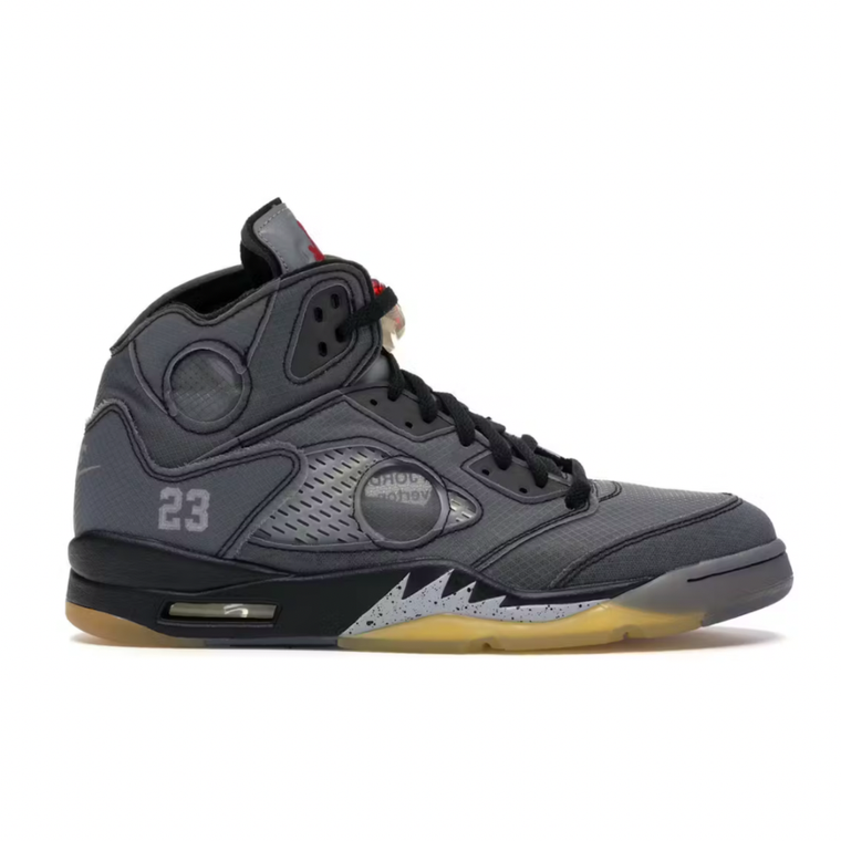 AJ 5 Retro x Off-White 'Muslin'
