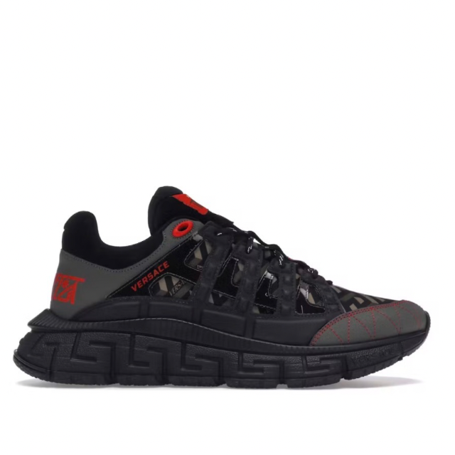 Versace Trigreca ‘Black Red’