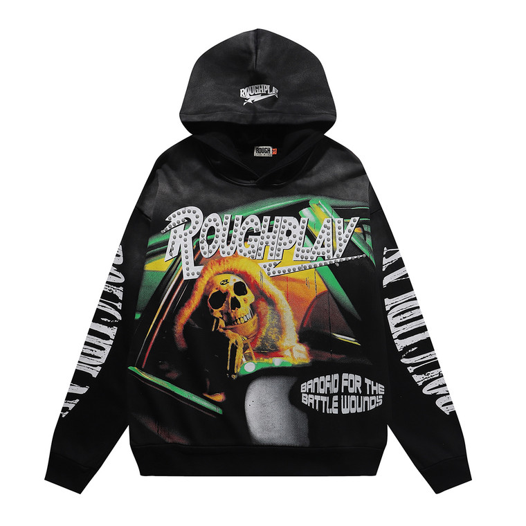 RoughPlay Venom Tongue Hoodie – White