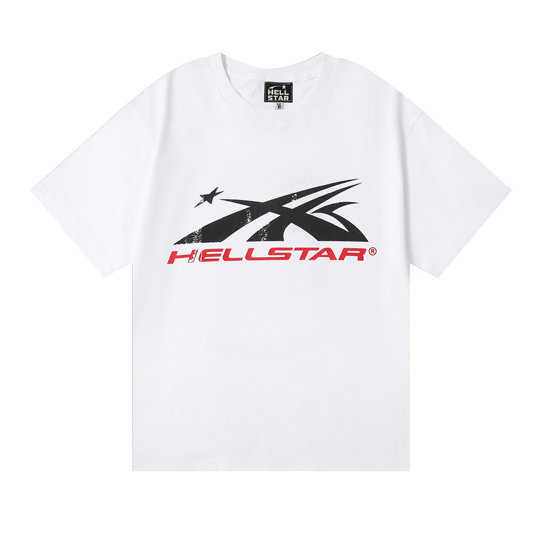 Hellstar Classic Logo Tee (White/Red)