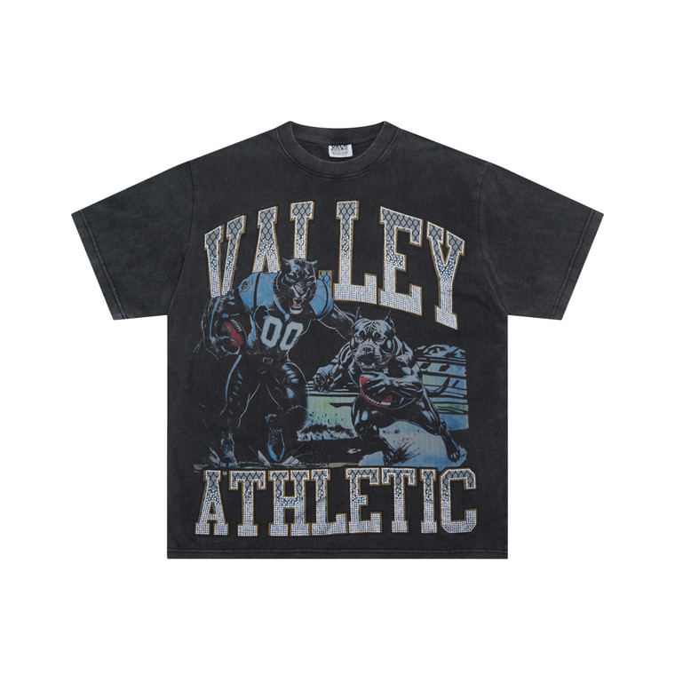 Valley Athletic Vintage Tee Black