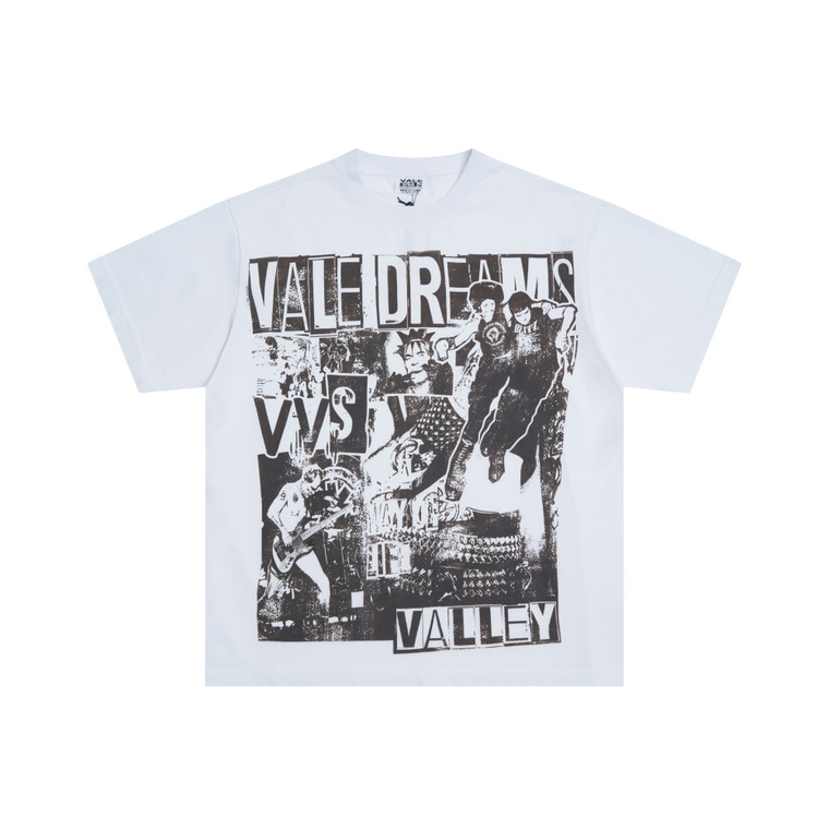 Valley Dreams Band Tee White