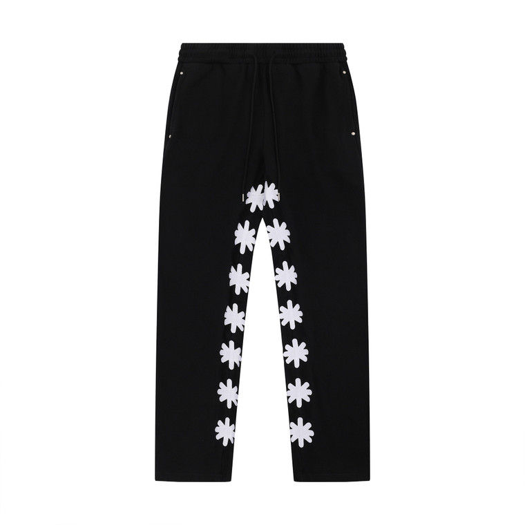 Star Patch Sweatpants Black