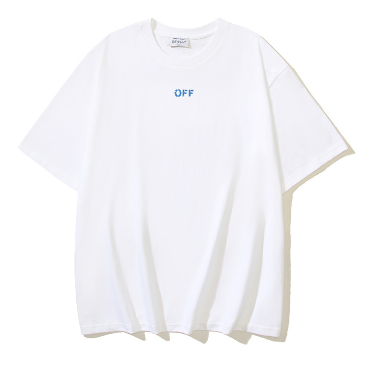 Off-White Blue Gradient Arrow White Tee