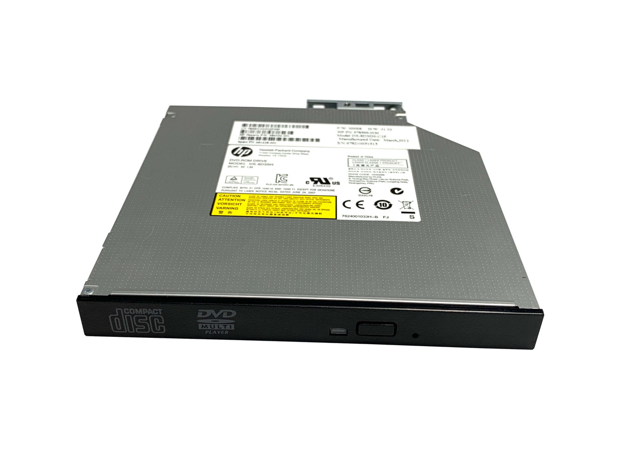 484034001 HP 8X SATA Internal SlimLine DVDROM Optical Drive