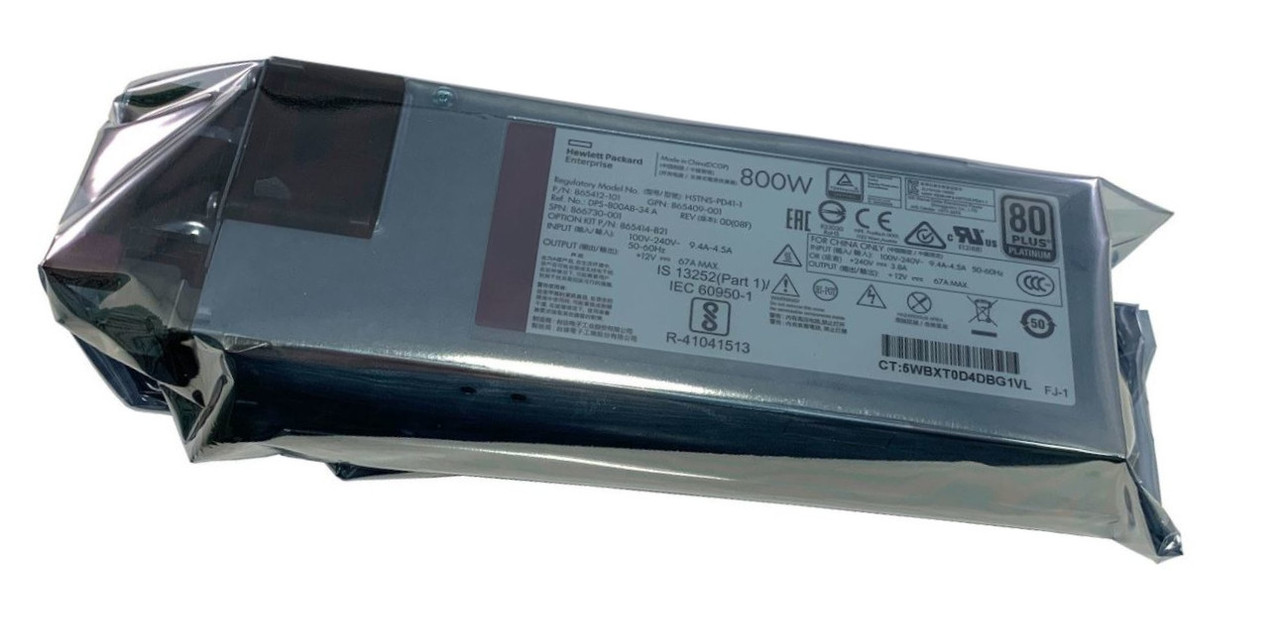 866730-001 HPE 800W Flex Slot Platinum Plus Power Supply 865414-B21 DL360 DL380