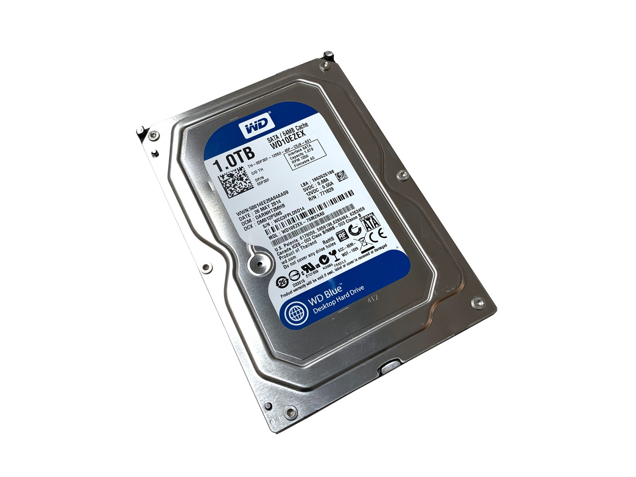 Western Digital Western Digital製HDD WD10EZEX 1TB SATA600 7200 12000～13000時間以内 [管理:1050023295]