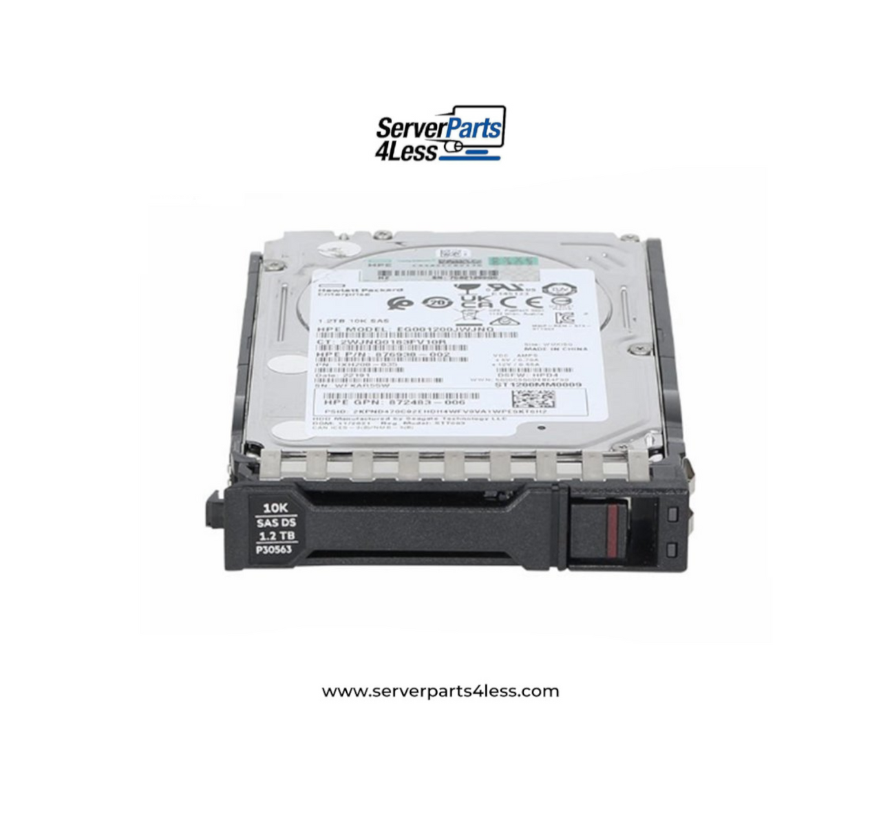 Buy HPE P30563-001 1.2TB 10kRPM 2.5in SAS-12G BC MC G10+ HDD