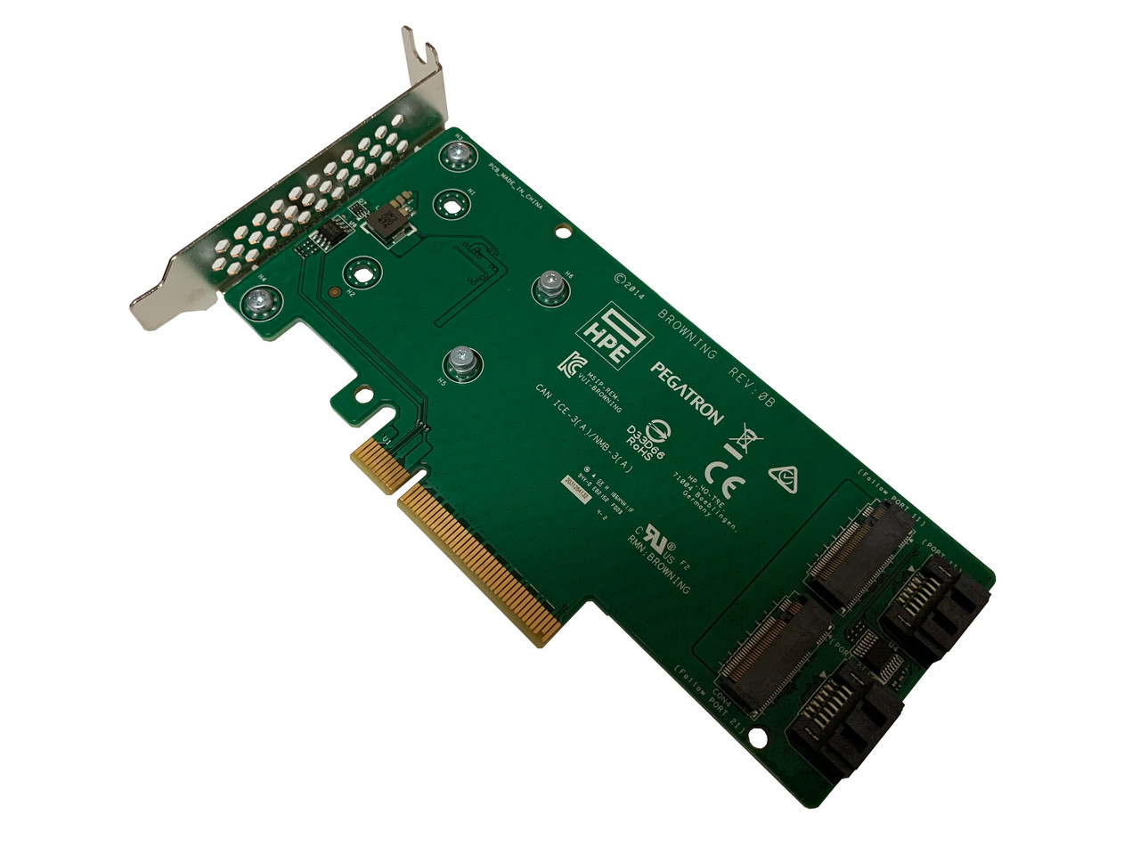 759505-001 HPE PCI-E Dual M.2 SATA Riser Card