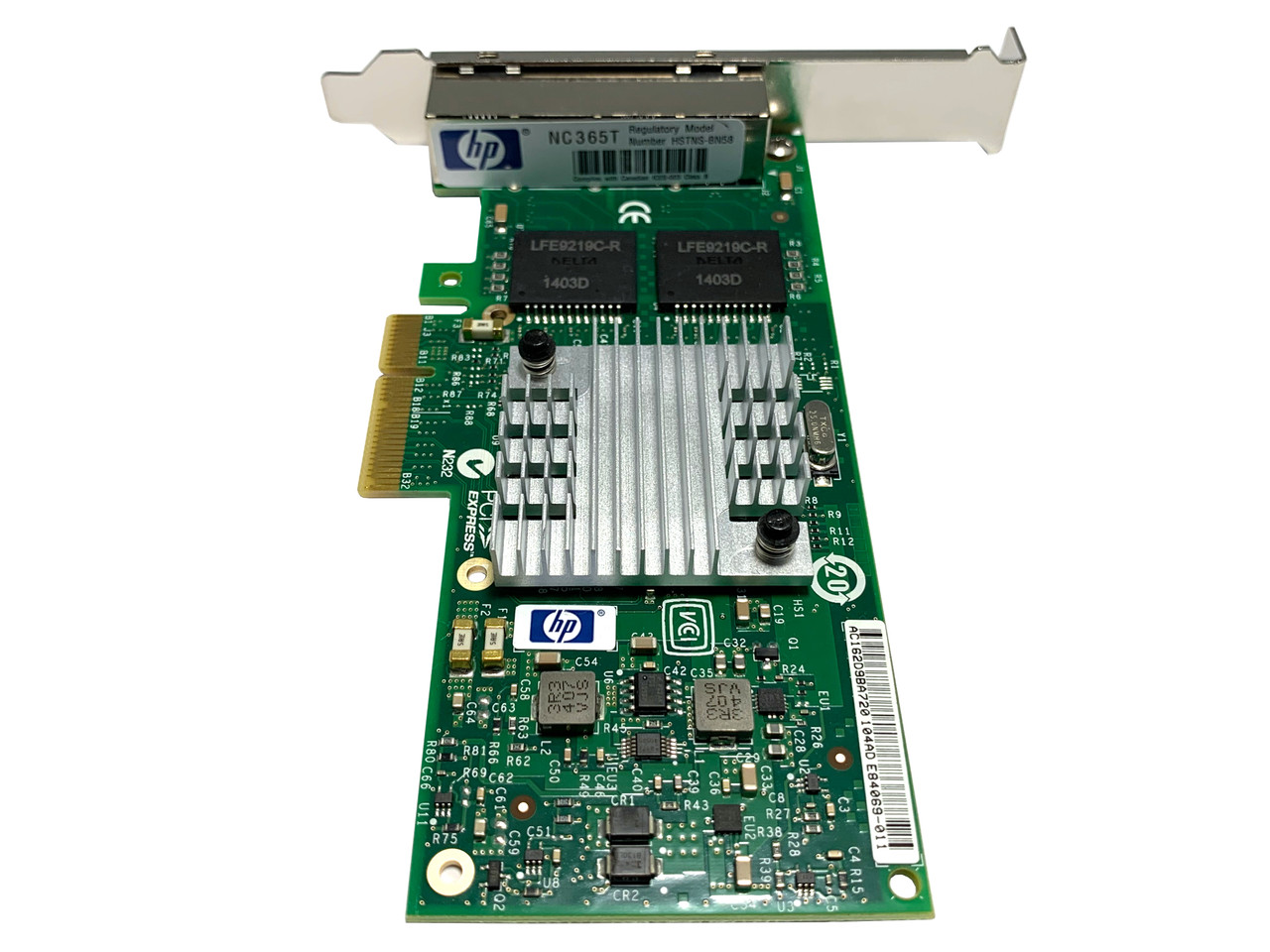 HP NC365T 593720-001 PCI-E 4 Port Gigabit Ethernet Server Adapter - Foto 6