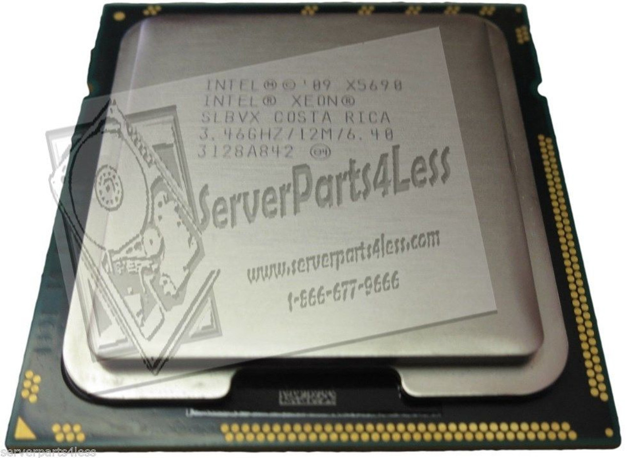 SLBVX Intel Xeon X5690 3.46GHz/12M Cache/6.40GTs Processor