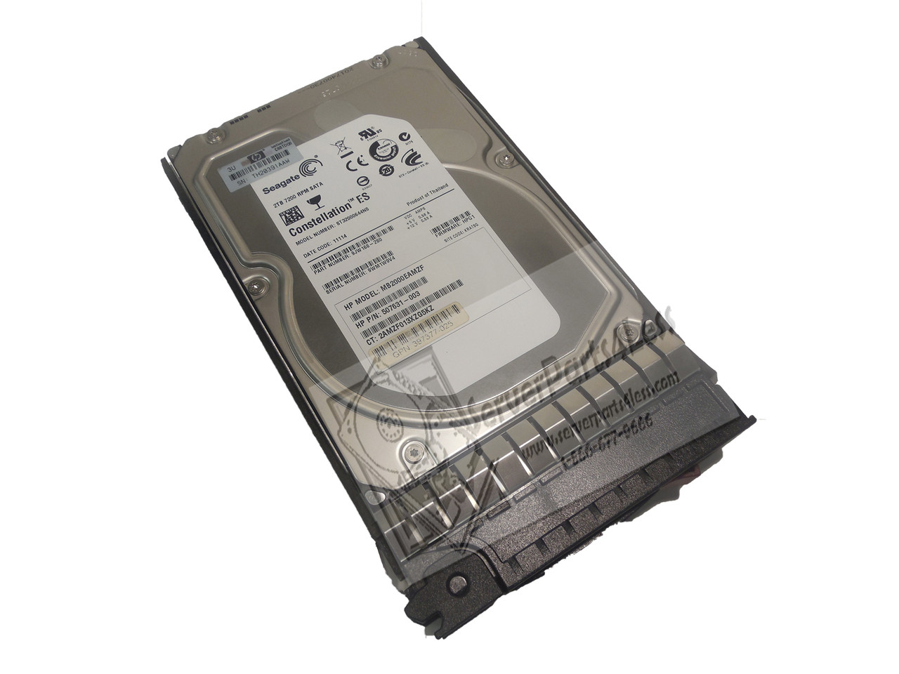 お買い得！ HP 611816-B21 2TB Hard 3G 6G SATA 7.2K 3.5 7.2K MDL 3G